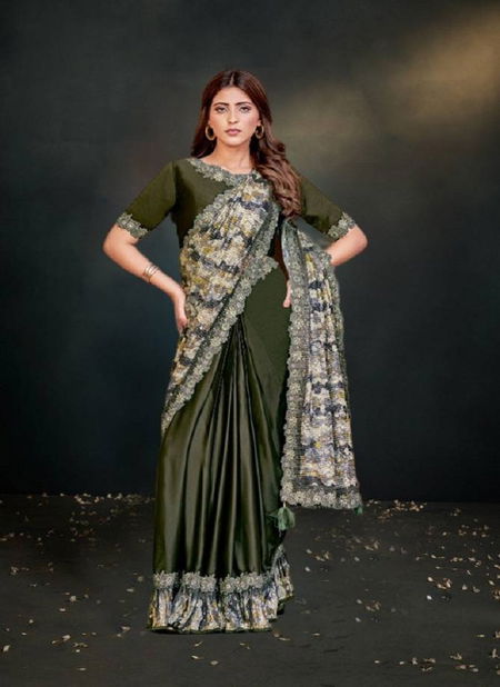 Mohmanthan 23100 Dayita By Mahotsav Satin Crepe Silk Designer Saree Wholesalers In Delhi Catalog